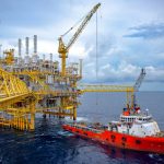 Oil offshore platform